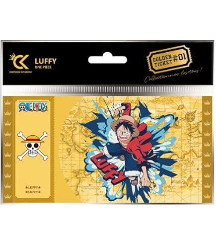 Amazon.com: Cartoon Kingdom - Golden Ticket One Piece - Roronoa
